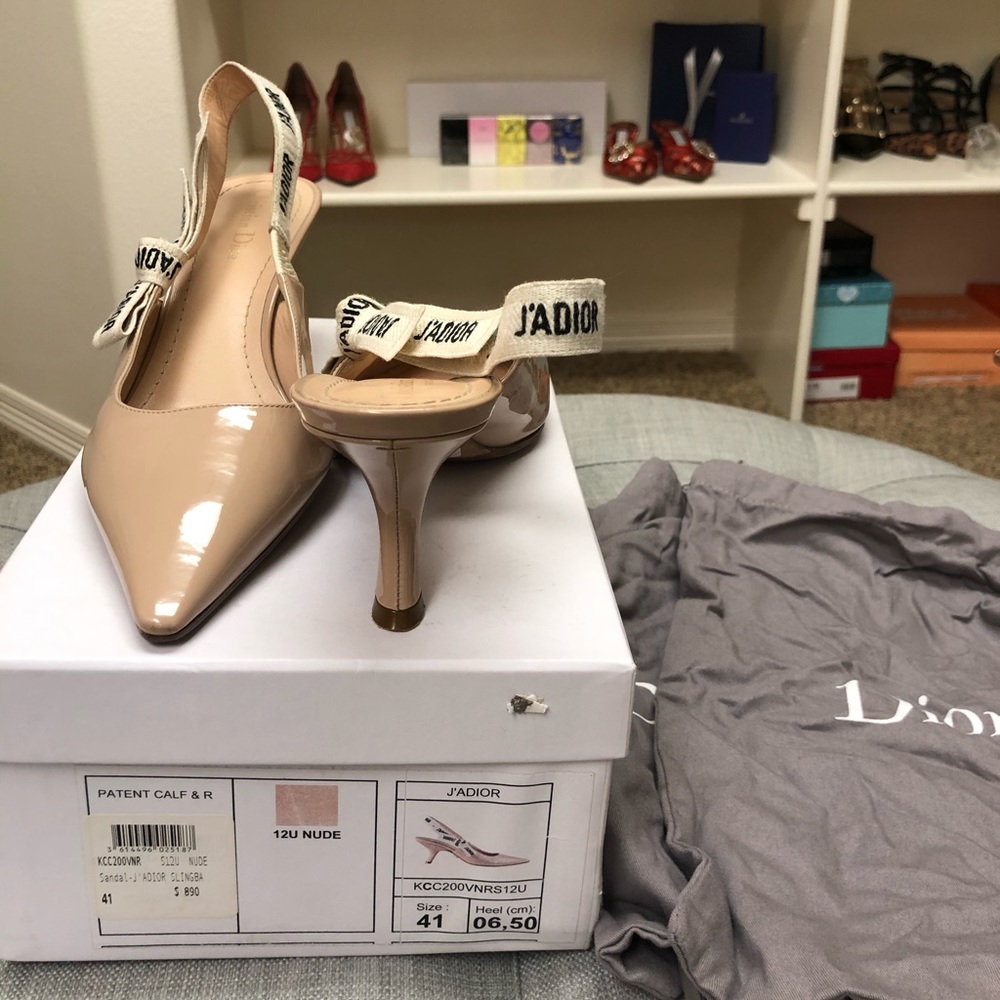 SOLD. Do not buy. DIOR J’adior Slingback Pump